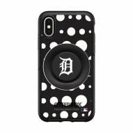 Detroit Tigers OtterBox Symmetry Polka Dot PopSocket iPhone Case