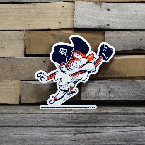 Detroit Tigers Outfield Kitty 12&quot; Steel Logo Sign