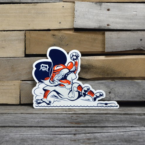 Detroit Tigers Sliding Kitty 12&quot; Steel Logo Sign