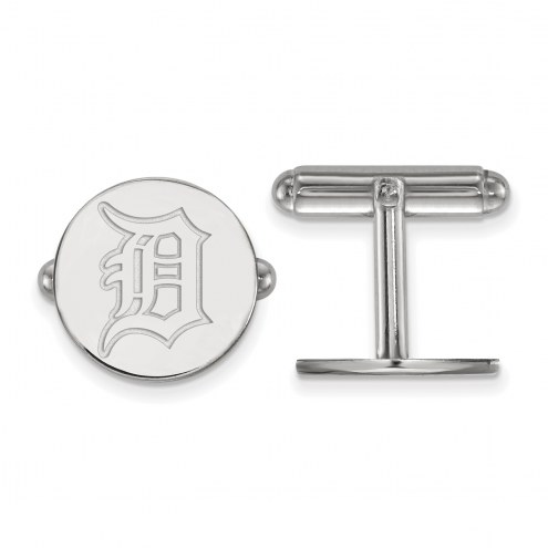 Detroit Tigers Sterling Silver Cuff Links