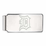 Detroit Tigers Sterling Silver Money Clip
