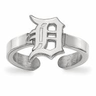 Detroit Tigers Sterling Silver Toe Ring