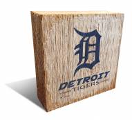Detroit Tigers Team Logo Block