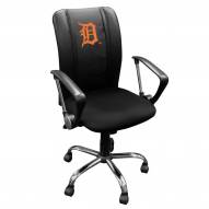 Detroit Tigers XZipit Curve Desk Chair with Orange Logo