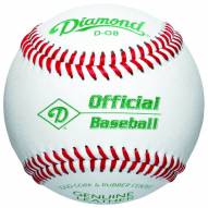 Diamond D-OB Offical Leather Baseballs - Dozen