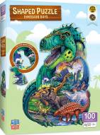 Dinosaur Days 100 Piece Shaped Puzzle