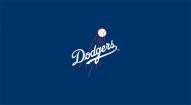 Los Angeles Dodgers MLB Team Logo Billiard Cloth