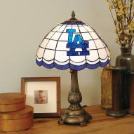 Los Angeles Dodgers MLB Stained Glass Table Lamp