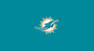 Miami Dolphins NFL Team Logo Billiard Cloth