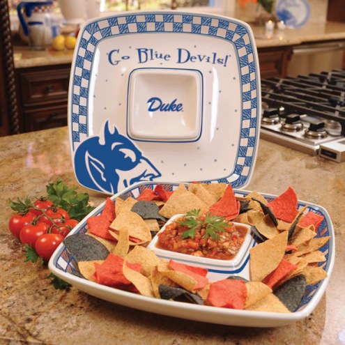 Duke Blue Devils Gameday Chip N Dip Dish