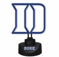 Duke Blue Devils Team Logo Neon Lamp