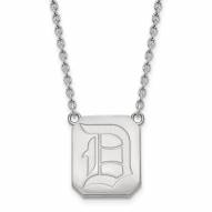 Duquesne Dukes Sterling Silver Large Pendant Necklace