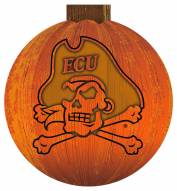 East Carolina Pirates 12" Halloween Pumpkin Sign