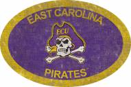 East Carolina Pirates 46" Team Color Oval Sign