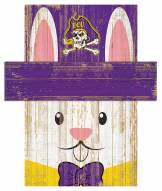 East Carolina Pirates 6" x 5" Easter Bunny Head