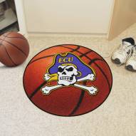 East Carolina Pirates Basketball Mat