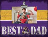 East Carolina Pirates Best Dad Clip Frame