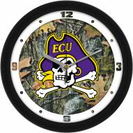 East Carolina Pirates Camo Wall Clock