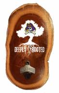East Carolina Pirates Deeply Rooted Wood Slab Bottle Opener