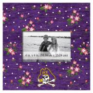 East Carolina Pirates Floral 10" x 10" Picture Frame