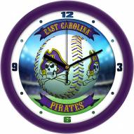 East Carolina Pirates Home Run Wall Clock
