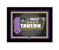 East Carolina Pirates Neon Tavern 12" x 16" Framed Wall Art