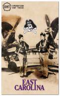 East Carolina Pirates OHT Twin Pilots 11" x 19" Sign