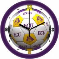 East Carolina Pirates Soccer Wall Clock