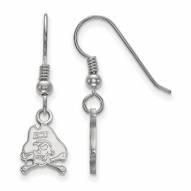 East Carolina Pirates Sterling Silver Extra Small Dangle Earrings