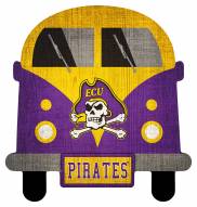 East Carolina Pirates Team Bus Sign
