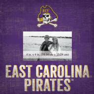 East Carolina Pirates Team Name 10" x 10" Picture Frame