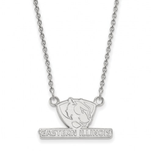 Eastern Illinois Panthers Sterling Silver Small Pendant Necklace