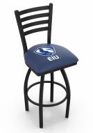 Eastern Illinois Panthers Swivel Bar Stool with Ladder Style Back