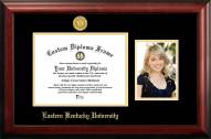 Eastern Kentucky Colonels Gold Embossed Diploma Frame with Portrait