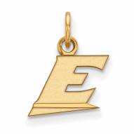 Eastern Kentucky Colonels Sterling Silver Gold Plated Extra Small Pendant