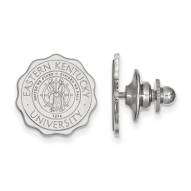 Eastern Kentucky Colonels Sterling Silver Crest Lapel Pin
