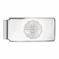 Eastern Kentucky Colonels Sterling Silver Crest Money Clip