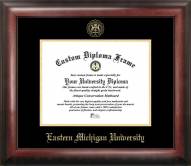 Eastern Michigan Eagles Gold Embossed Diploma Frame