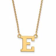 Eastern Michigan Eagles Sterling Silver Gold Plated Small Pendant Necklace