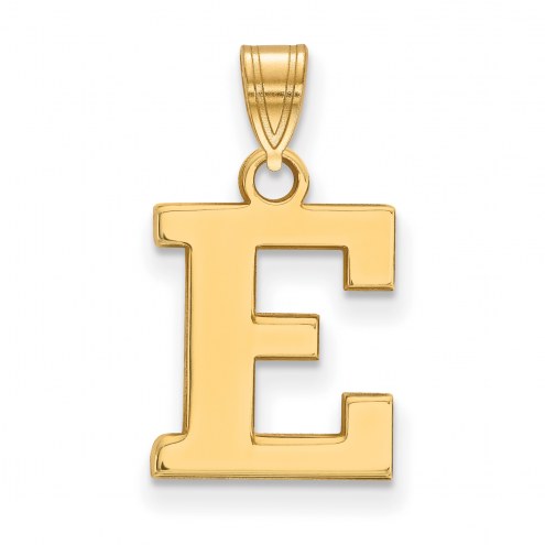 Eastern Michigan Eagles NCAA Sterling Silver Gold Plated Small Pendant
