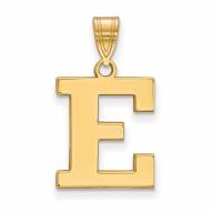 Eastern Michigan Eagles Sterling Silver Gold Plated Medium Pendant