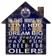 Edmonton Oilers 12" House Sign