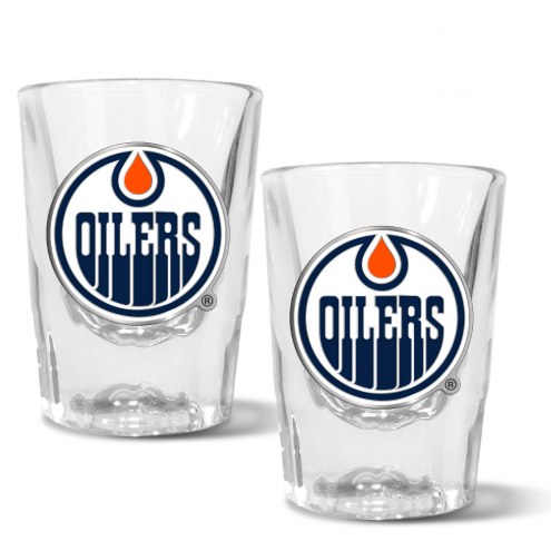 Edmonton Oilers 2 oz. Prism Shot Glass Set