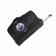 Edmonton Oilers 27" Drop Bottom Wheeled Duffle Bag