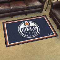 Edmonton Oilers 4' x 6' Area Rug