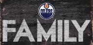 Edmonton Oilers 6" x 12" Family Sign