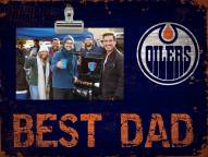 Edmonton Oilers Best Dad Clip Frame