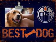 Edmonton Oilers Best Dog Clip Frame