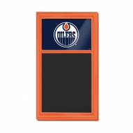 Edmonton Oilers Chalk Note Board