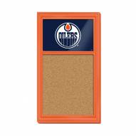 Edmonton Oilers Cork Note Board